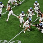 RI #3 Trey Lubin with the solo tackle, he had six solo tackles in the game.