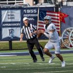 In the background the Bristol Train of Artillery wait to sound the final canon.  TY BTA!  Meanwhile Matt Vezza doesn't quit.  Hats off to him and his teammates.