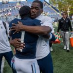 A player and his coach...it doesn't happen everywhere.