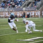 Omari Walker shows his ability to move the ball after a catch, great form!