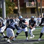 #79 Brock Bethea; 6-5, 305 is the anchor in the OL.  There is so much that goes on in the "trenches"  - a pity that the fans can't quite get this view,, but that's why I upload these pictures.