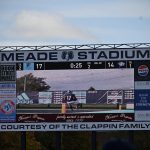 End of the first half approaches with a RI TD by Barrow, the lead for RI was 3 at half time.  But the third quarter belonged completely to UNH