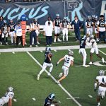 Devin Farrell on the keeper gets another first down. RI was 8 for 13 on third down conversions to the 'line of gain'