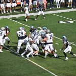 Case Mankins is double teamed but that left #26 our friend Rohan Davy free...