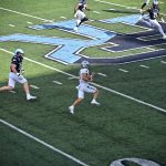 The QB from UNH raised heck with the secondary all afternoon but he had no rushing TD's as he did against Villanova the previous week.