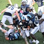 It is a very physical 'game'.  You have to really love competition to be on the gridiron at this level of play.  Sometimes it looks like demolition derby but without vehicles.