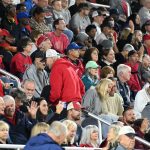 A packed stadium really had an enjoyable fall evening - the 2,000 season ticket holders are an important part of the Vero support system.