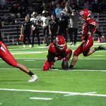 7 PAT's on the night (1 miss on a penalty) - the kicking game was superb all night on KO's and PATS. There was seamless transition between the placeholder Austin Banzhaf and kicker Riley Swanson.