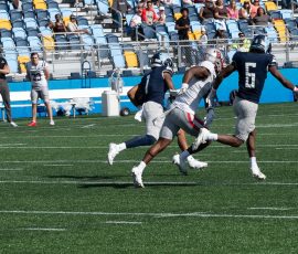 Marquis Buchanan showed why he leads with yards after a catch.